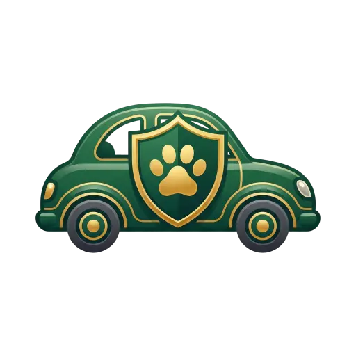Icône transport animalier sécurisé