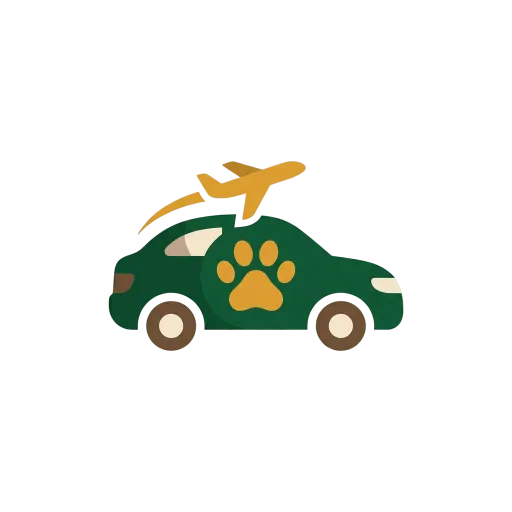 Icône illustrant un transfert animalier vers l’aéroport de Faro.