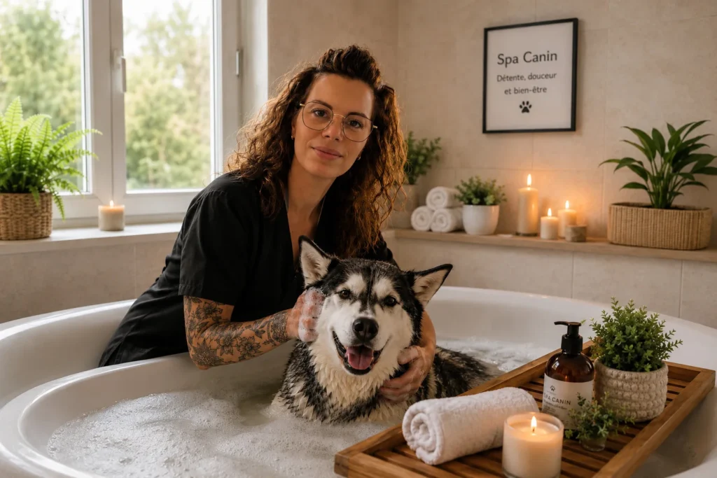 Pack Spa chien à Silves avec bain et brossage