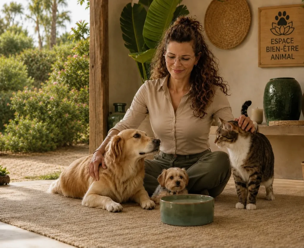 Pet sitter à domicile avec un chien et un chat à Silves