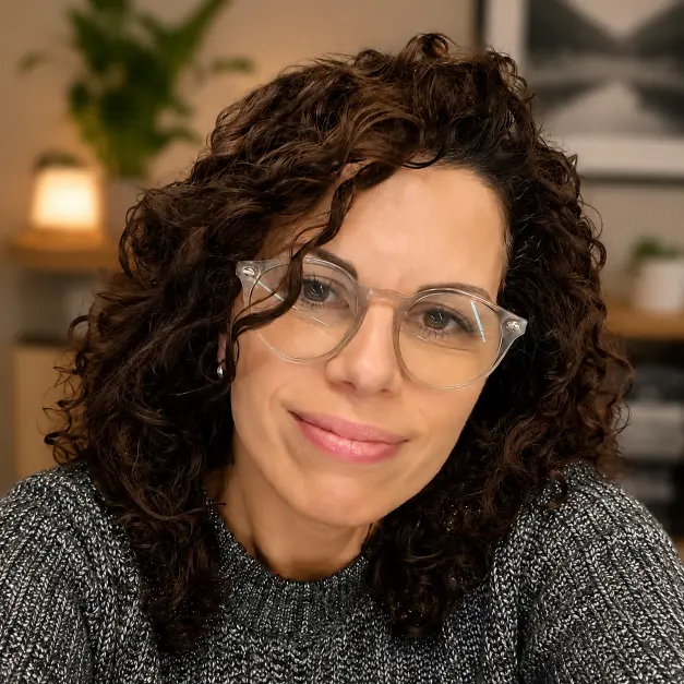 Magalie, fondatrice d’Amigos de Milou, avec un chat